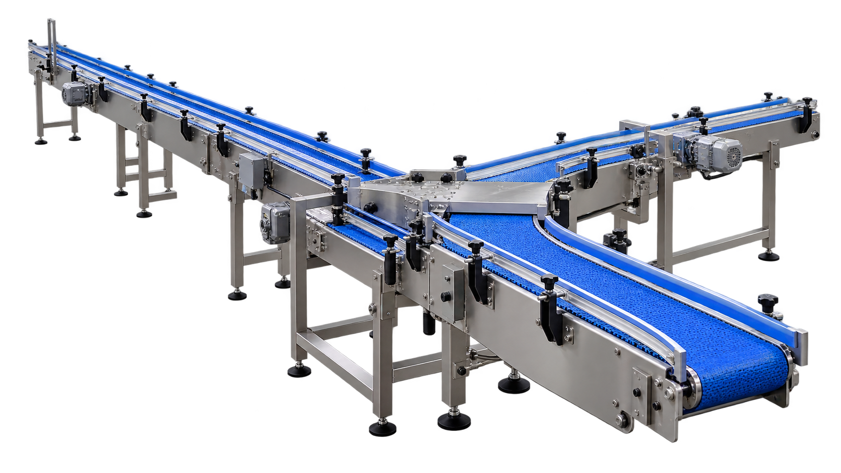 Customized industrial conveyor and material handling system